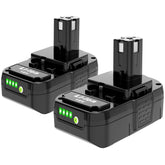 UPJONSIM 2-pack 18V battery kit provides reliable power for Ryobi ONE+ tools