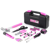 URASISTO 40 piece tool kit box shows an organized carrying case ideal for quick DIY tasks