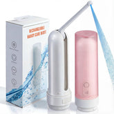 US-VIVIV portable bidet travel pink handle for convenient cleansing on the go.