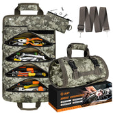 UUP Tool Roll Up camouflage bag closed for compact storage