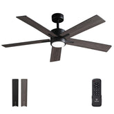Vagizm 52-Inch ceiling fan with light remote for balanced airflow and lighting.