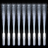 VAIPI 68-piece LED fiber optic wands glow for weddings and parties.