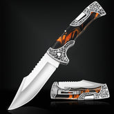 VALHALLA Mage blade focuses on razor-sharp edge for clean cuts.