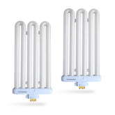 Valoisa FML65/65K 65W fluorescent tube, 4-pin base, delivers bright daylight.