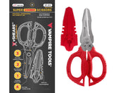 VAMPLIERS 6.3-inch electrician scissors for heavy-duty cutting tasks