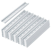 VAMRONE 8-inch top-hat slotted aluminum DIN rail for durable mounting.