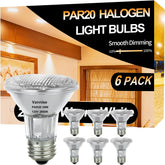 Vannise PAR20 flood bulb unlit, ready for installation and replacement