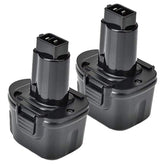 VANON 2Pack 4800mAh battery front view for DW9057, steady power for DW9057 tools