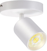 VANoopee flush mount LED spotlight, front view for ceiling accents.