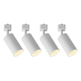 VANoopee GU10 track heads in white assembly for versatile ceiling lighting.