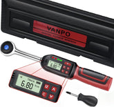 VANPO digital torque wrench with LCD display for precise tightening.