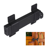 VANROUG 7.5-inch security slide latch front view demonstrates rugged outdoor-ready hardware