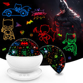 VANSHINIEER Batman night light projector front view for kids' rooms