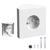 Vapikirv FB900-1 ceiling box on angled cathedral ceiling supports up to 70 lbs.