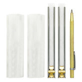 VASTOOLS flat thin soapstone holder with two pieces for precise welding marks