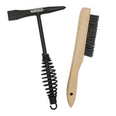 VASTOOLS welding chipping hammer with coil spring handle for smooth impacts and control