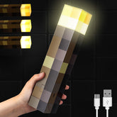 Vatitont wall torch mounted on wall for ambient glow in a kid’s room.