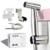 Vayzluiy handheld bidet sprayer with brass valve for precise cleansing and durability.