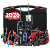 VDIAGTOOL V500 Pro front view showing all-in-one automotive circuit tester in use.