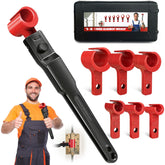 Vdsfand door hinge adjustment tool set showing precise gap control for smooth operation