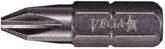 VEGA 100pc Phillips #2 insert bits pack with durable, precise tips for professional use.