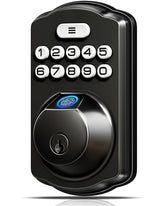 Veise KS02A fingerprint unlock close-up for fast keyless entry.