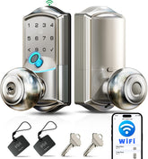 Veise VE028 smart lock knob setup for quick door installation.