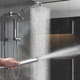 Veken 10-inch square rain shower head delivering wide coverage for a spa-like shower