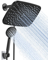 Veken 11.8 inch rectangle rain shower head for full-body coverage.