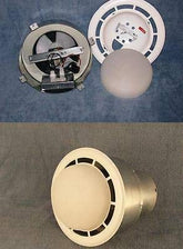 Ventline V2244-50 bath fan with light close-up, 50 CFM ventilation in a compact unit.