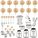 Verigud cabinet-mounted measuring cup organizer for quick access
