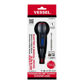 VESSEL e-ASSIST screwdriver front view with ergonomic grip for precise work