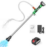 Vexalify cordless water transfer pump in action for fast drainage.