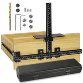 Vicrays cabinet handle jig aluminum body for precise hole alignment