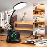 Vicsoon desk lamp base with wireless charger for convenient phone power