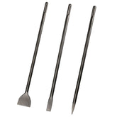 Victeut 24in SDS Max 1in flat chisel for precise masonry shaping