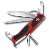 Victorinox RangerGrip 78M locking blade ready for secure one handed use.