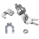 VIDABTE 1570 replacement lock front view for secure mail access.