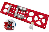 ViewReal 134inch track saw square with 90-degree angle for precise cuts.