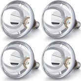 VIHOSE 4-pack heat lamp bulbs for reptile basking and reliable warmth