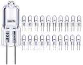 Vinaco G4 bulb 12V warm-white emits cozy cabinet lighting.