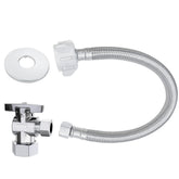 VINTEX toilet connector 12inch stainless hose shows durable supply line.
