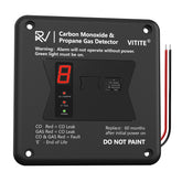 VITITE RV CO/LP detector front view for on-the-road safety.