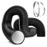 VIVOSUN 8-inch dryer vent hose ready for secure HVAC connections and airflow.