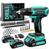 VIWKO cordless drill 20V in hero shot, compact design ideal for quick home repairs.