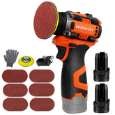 Vkndoynt brushless small sander front view for precise finishing