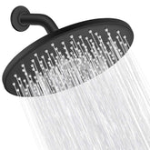 VMASSTONE 9-inch rain shower head provides expansive coverage for a soothing shower