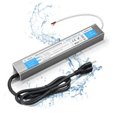 VOEWT 200W LED driver front view with outdoor IP67 protection for LEDs.