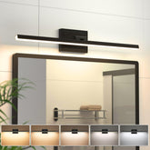 Volisun 24-inch vanity light over mirror for crisp, even illumination.
