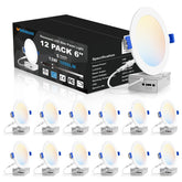 VOLISUN 6-inch recessed light installed in ceiling for clean, energy-efficient brightness.